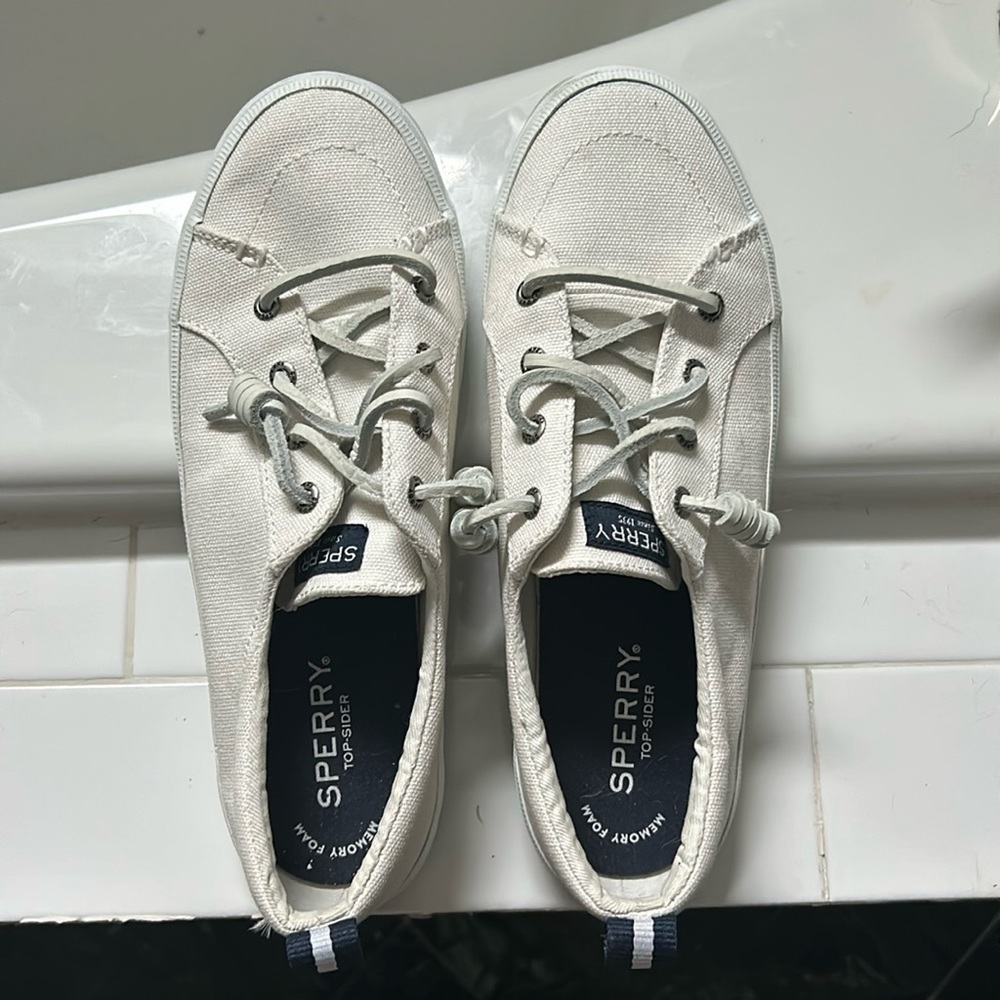 Sperry top sider memory foam slide on sneakers